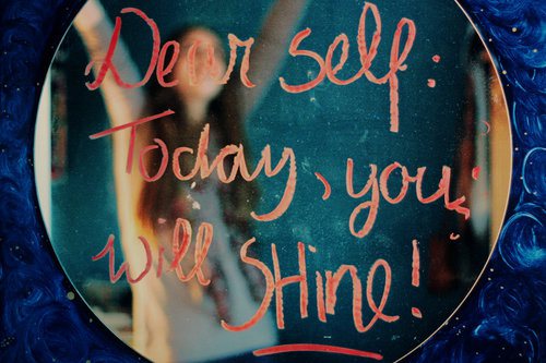Open blog post titled 'You deserve to shine, so do I!'