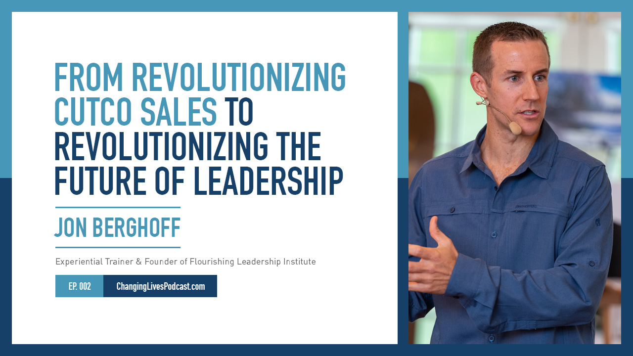 Open blog post titled 'From Revolutionizing Cutco Sales to Revolutionizing The Future of Leadership'